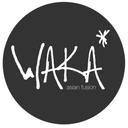 Waka Asian Fusion logo.